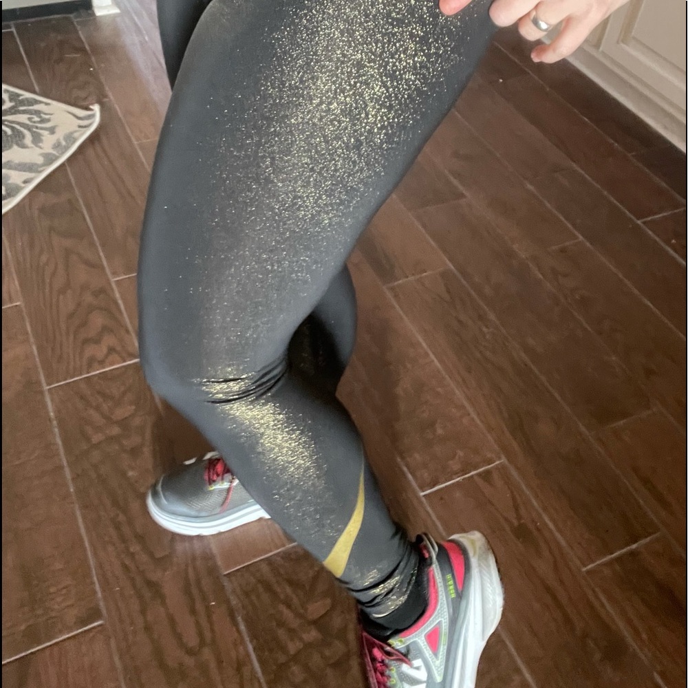 Workout Metallic Leggings